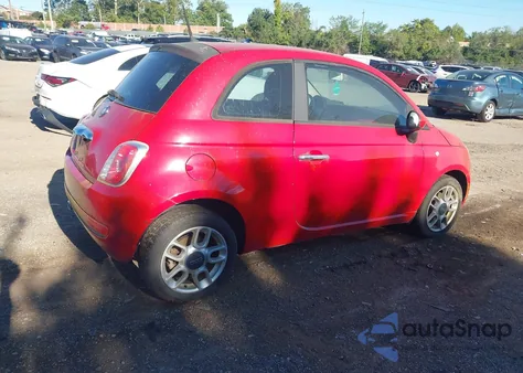 2013 Fiat 500 Pop из США, поврежденный, VIN 3C3CFFAR8DT570546